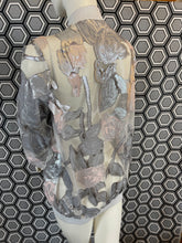 Charger l'image dans la galerie, Bomber Gai Mattiolo argenté taille 38