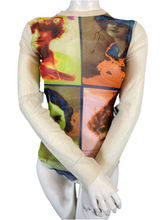 Charger l'image dans la galerie, Haut mesh Jean Paul Gaultier soleil taille 38