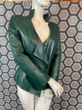 Charger l'image dans la galerie, Veste vintage en cuir Thierry Mugler taille 38