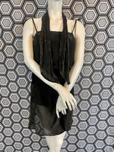 Charger l'image dans la galerie, Ensemble de plage : combishort et paréo métallisé taille 38