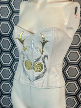 Charger l'image dans la galerie, Incroyable bustier en cuir Jean Claude Jitrois taille 38