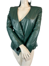 Charger l'image dans la galerie, Veste vintage en cuir Thierry Mugler taille 38