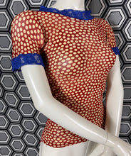 Charger l'image dans la galerie, Haut polka en mesh Jean Paul Gaultier taille 36