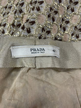 Charger l'image dans la galerie, Pantalon Prada brodé doré taille 38