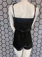 Charger l'image dans la galerie, Ensemble de plage : combishort et paréo métallisé taille 38