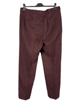 Charger l'image dans la galerie, Pantalon à pinces vintage Thierry Mugler lie de vin taille 42
