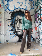 Charger l'image dans la galerie, Veste vintage en cuir Thierry Mugler taille 38