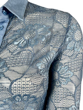 Charger l'image dans la galerie, Chemisier en résille brodée Anne Fontaine taille 38