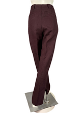 Charger l'image dans la galerie, Pantalon à pinces vintage Thierry Mugler lie de vin taille 42