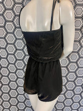 Charger l'image dans la galerie, Ensemble de plage : combishort et paréo métallisé taille 38