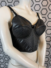 Charger l'image dans la galerie, Incroyable bustier en cuir à seins coniques Jean Paul Gaultier taille 36