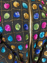 Charger l'image dans la galerie, Veste à sequins vintage taille 40