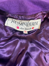 Charger l'image dans la galerie, Cape violette Yves Saint Laurent rive gauche taille 38