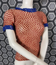 Charger l'image dans la galerie, Haut polka en mesh Jean Paul Gaultier taille 36