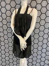 Charger l'image dans la galerie, Ensemble de plage : combishort et paréo métallisé taille 38