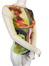 Charger l'image dans la galerie, Haut mesh Jean Paul Gaultier soleil taille 38