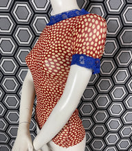 Charger l'image dans la galerie, Haut polka en mesh Jean Paul Gaultier taille 36