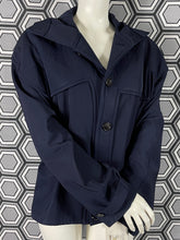 Charger l'image dans la galerie, Veste bleu marine à capuche Yohji Yamamoto taille 38