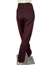 Charger l'image dans la galerie, Pantalon à pinces vintage Thierry Mugler lie de vin taille 42