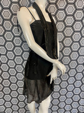 Charger l'image dans la galerie, Ensemble de plage : combishort et paréo métallisé taille 38