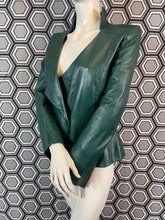 Charger l'image dans la galerie, Veste vintage en cuir Thierry Mugler taille 38