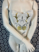 Charger l'image dans la galerie, Incroyable bustier en cuir Jean Claude Jitrois taille 38