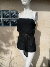 Charger l'image dans la galerie, Ensemble de plage : combishort et paréo métallisé taille 38