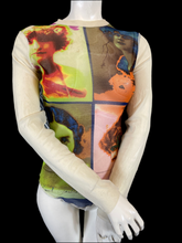 Charger l'image dans la galerie, Haut mesh Jean Paul Gaultier soleil taille 38