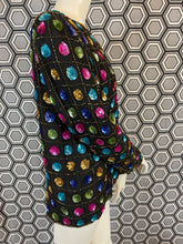 Charger l'image dans la galerie, Veste à sequins vintage taille 40