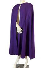 Charger l'image dans la galerie, Cape violette Yves Saint Laurent rive gauche taille 38