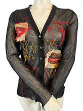Charger l'image dans la galerie, Cardigan mesh Jean Paul Gaultier taille 38