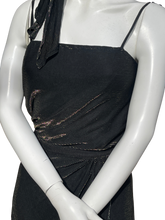 Charger l'image dans la galerie, Ensemble de plage : combishort et paréo métallisé taille 38