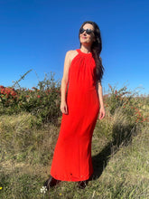 Charger l'image dans la galerie, Robe longue rouge Yves Saint Laurent rive gauche taille 40