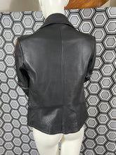 Charger l'image dans la galerie, Veste en cuir noire Paul Smith taille 38