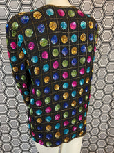 Charger l'image dans la galerie, Veste à sequins vintage taille 40