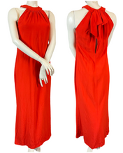 Charger l'image dans la galerie, Robe longue rouge Yves Saint Laurent rive gauche taille 40
