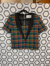 Charger l'image dans la galerie, Haut tartan Jean Charles de Castelbajac taille 36