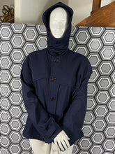 Charger l'image dans la galerie, Veste bleu marine à capuche Yohji Yamamoto taille 38