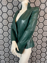 Charger l'image dans la galerie, Veste vintage en cuir Thierry Mugler taille 38