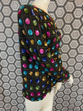 Charger l'image dans la galerie, Veste à sequins vintage taille 40