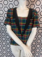 Charger l'image dans la galerie, Haut tartan Jean Charles de Castelbajac taille 36