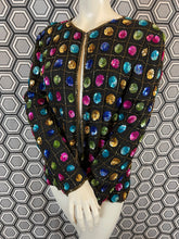 Charger l'image dans la galerie, Veste à sequins vintage taille 40