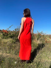 Charger l'image dans la galerie, Robe longue rouge Yves Saint Laurent rive gauche taille 40