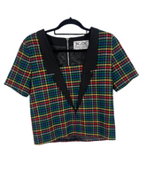 Charger l'image dans la galerie, Haut tartan Jean Charles de Castelbajac taille 36