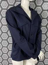 Charger l'image dans la galerie, Veste bleu marine à capuche Yohji Yamamoto taille 38