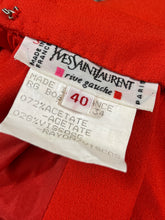 Charger l'image dans la galerie, Robe longue rouge Yves Saint Laurent rive gauche taille 40
