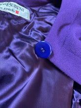 Charger l'image dans la galerie, Cape violette Yves Saint Laurent rive gauche taille 38