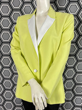 Charger l'image dans la galerie, Veste vert anis et col Blanc Just Cavalli taille 40