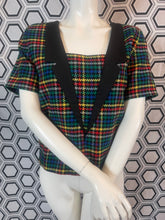 Charger l'image dans la galerie, Haut tartan Jean Charles de Castelbajac taille 36