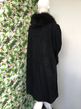 Charger l'image dans la galerie, Superbe manteau cachemire et Renard noir taille 36/38